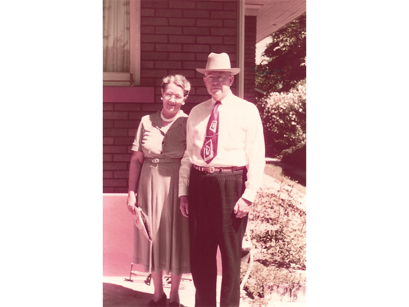 Grandma and Grandpa Stowell