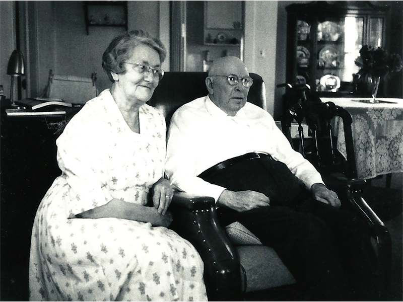 Grandma and Grandpa Stowell