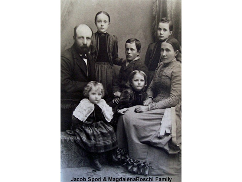 Jacob and Magdalena Spori Family