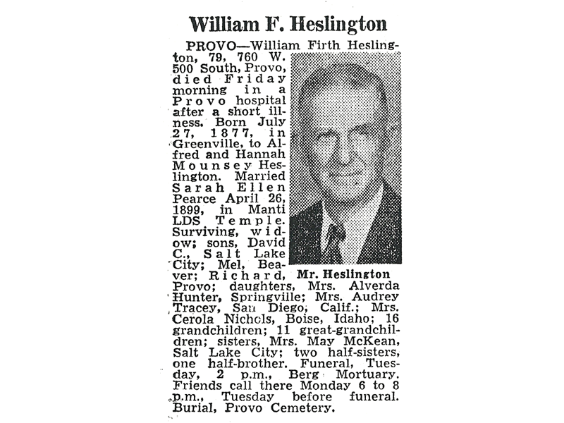 William Firth Heslington